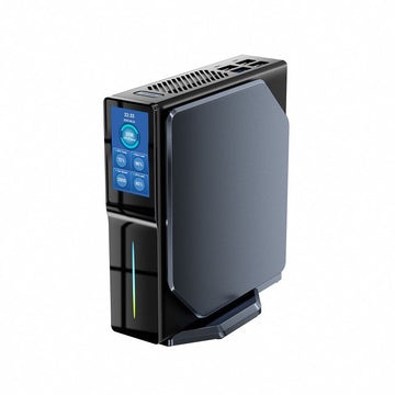 M1 RGB Mini PC Intel Alder Lake-N200/N100 16GB DDR4 Vertical with WiFi 6 Dual LAN